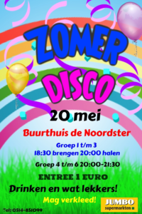 Zomerdisco - Kinderdisco @ Sterrehuis | Lemmer | Friesland | Nederland