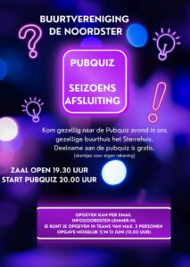 Pubquiz @ Het Sterrehuis