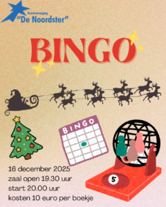 Bingo in kerstsfeer @ Sterrehuis