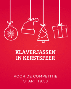 Klaverjassen in kerstsfeer (competitie)